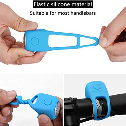 Claxon de bicicleta ultra potente y seguro