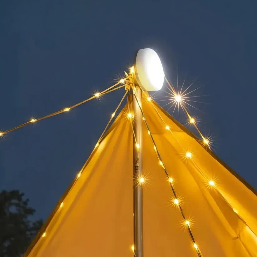 Lampada da campeggio LED potente con batteria a lunga durata