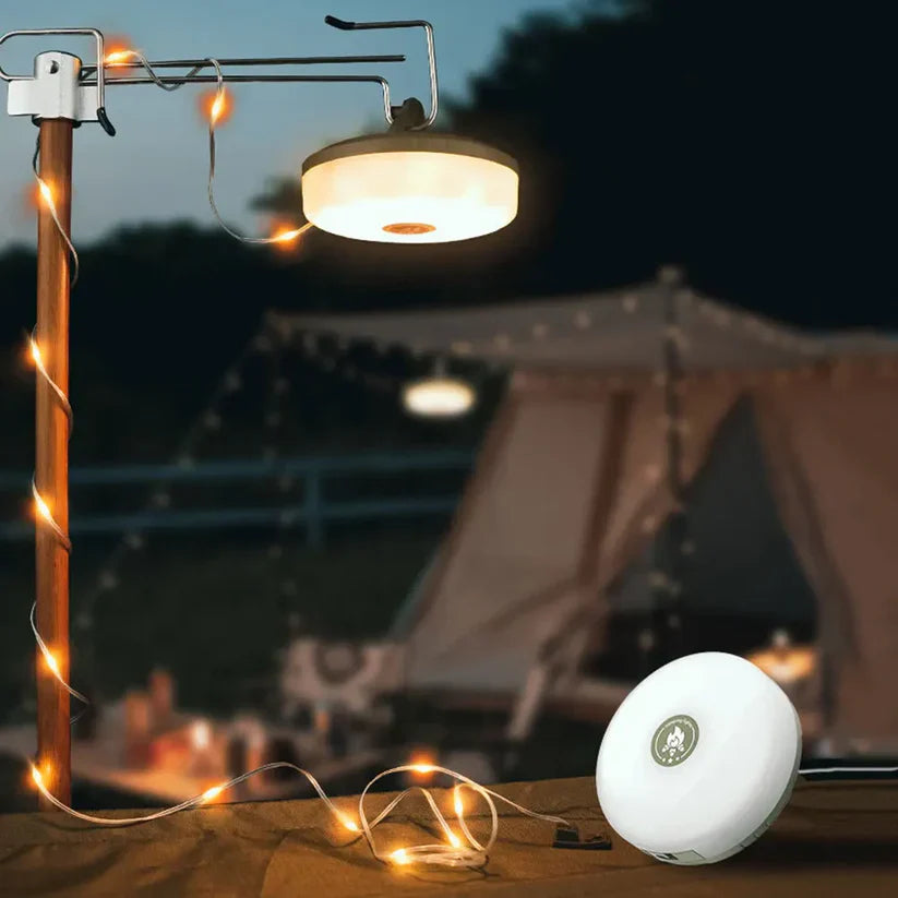 Lampada da campeggio LED potente con batteria a lunga durata