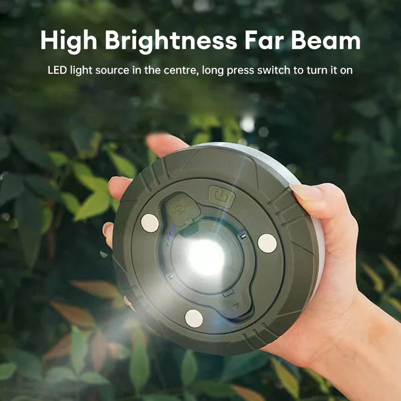 Lampada da campeggio LED potente con batteria a lunga durata