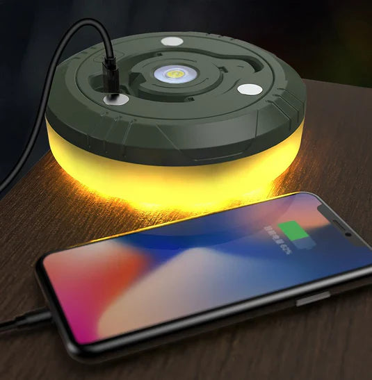 Lampada da campeggio LED potente con batteria a lunga durata