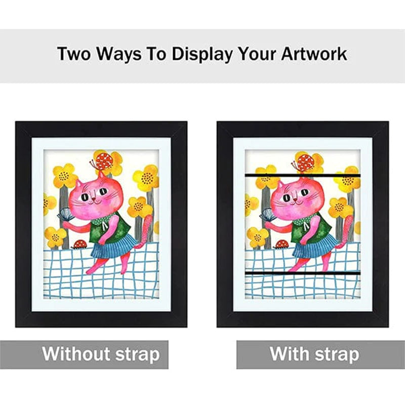 Art frame for children: display and preserve their creations