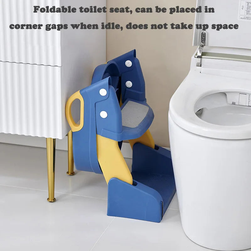 Hajtható gyermek WC-szék a könnyű használathoz