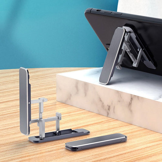 Foldable phone holder - Convenient and adjustable