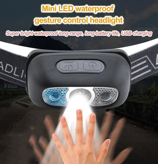 Lampada frontale ultra luminosa: illumina ogni angolo in totale libertà